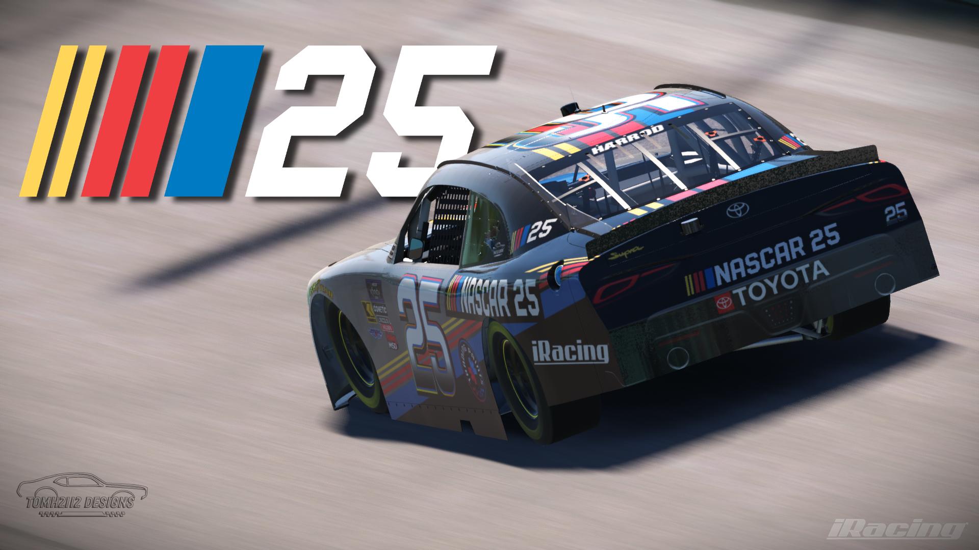 Preview of NASCAR 25 Toyota Supra CUSTOM No. by Tom H.