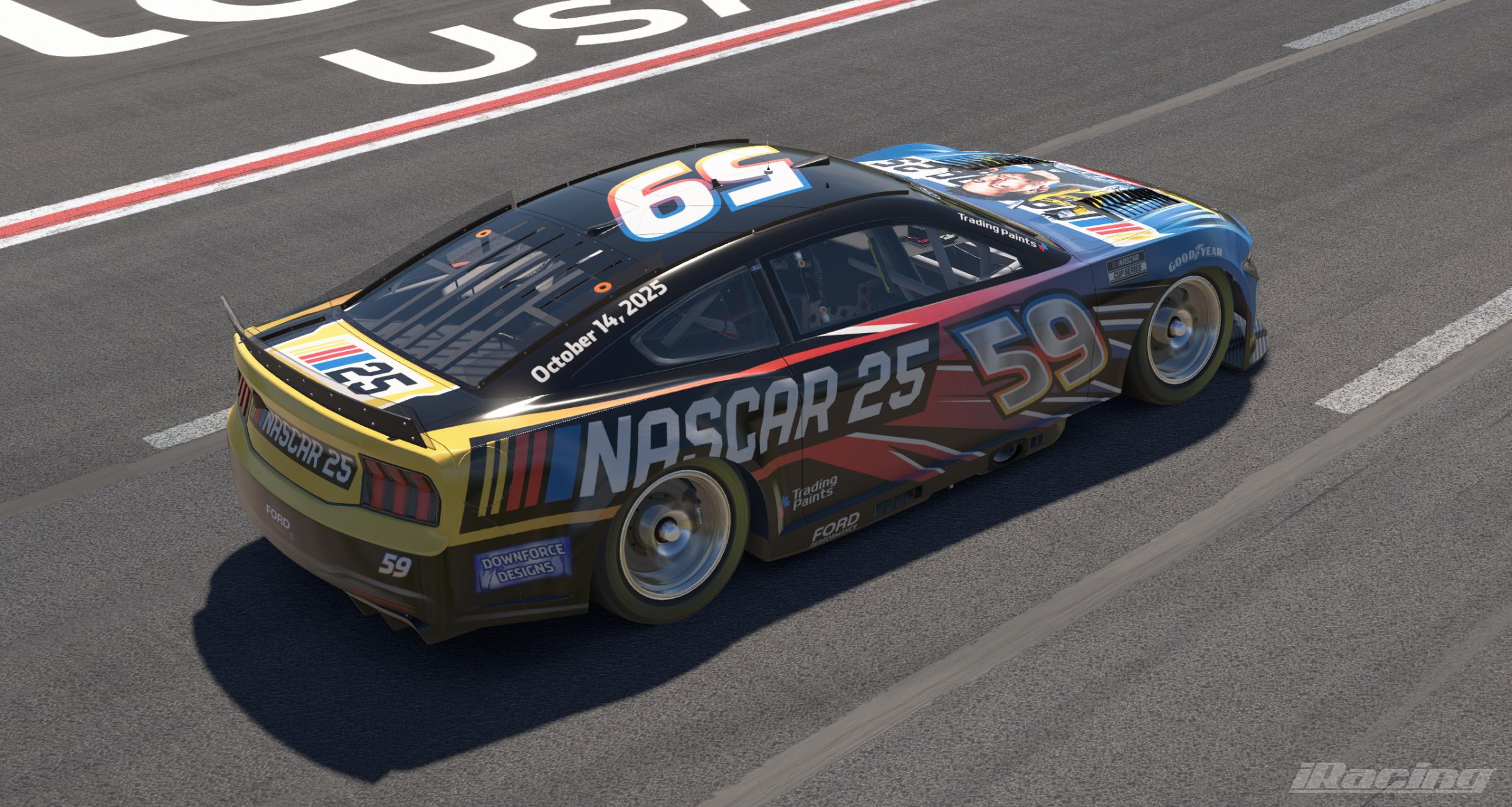 Preview of NASCAR 25 #59 Ford Mustang by James Budd