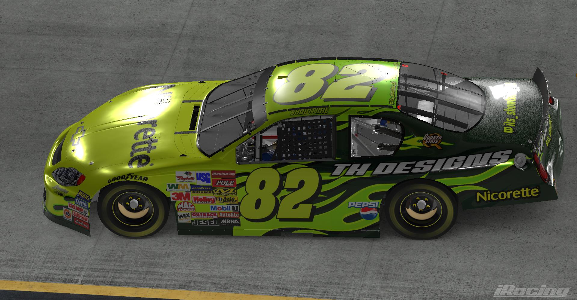 Preview of #82 - Aidan Donohue - Nicorette (Jeff Gordon Inspired) - FedEx Racing League - 2025/2026 by Teejay Handley