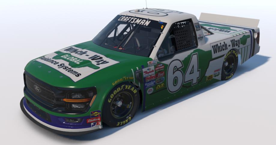 Preview of Nascar 05 83 Which Way Truck Sim Stamp by Kyle Carpenter
