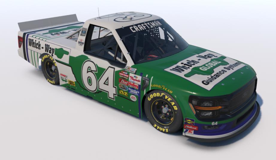 Preview of Nascar 05 83 Which Way Truck Sim Stamp by Kyle Carpenter