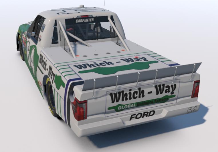 Preview of Nascar 05 83 Which Way Truck Sim Stamp by Kyle Carpenter