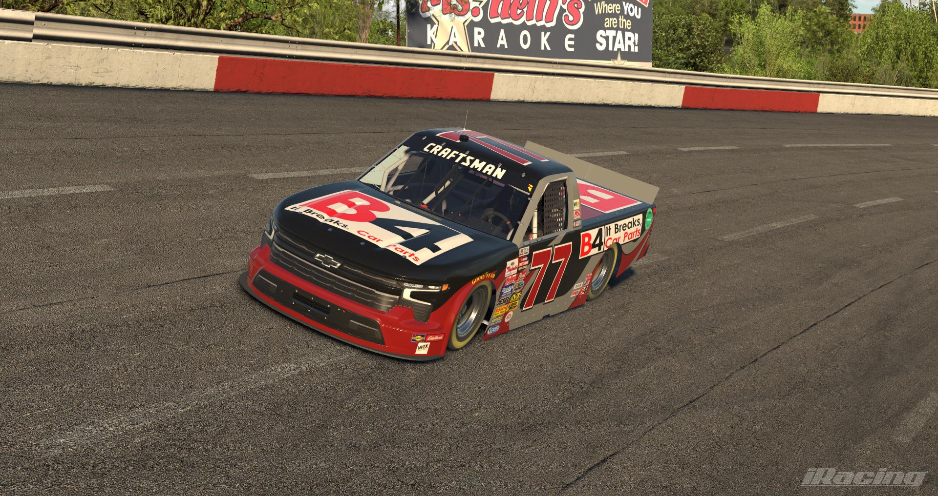 Preview of Nascar 05 117 B4 Truck Sim Stamp by Kyle Carpenter