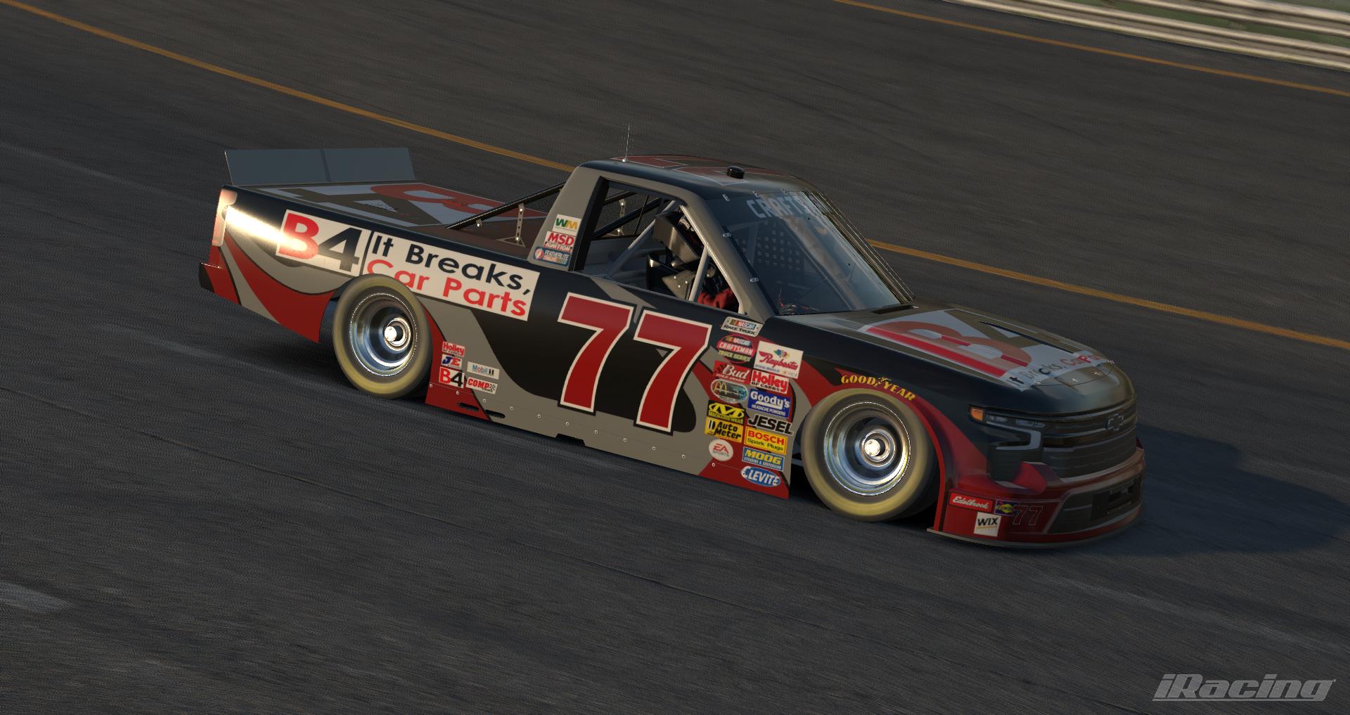 Preview of Nascar 05 117 B4 Truck Sim Stamp by Kyle Carpenter