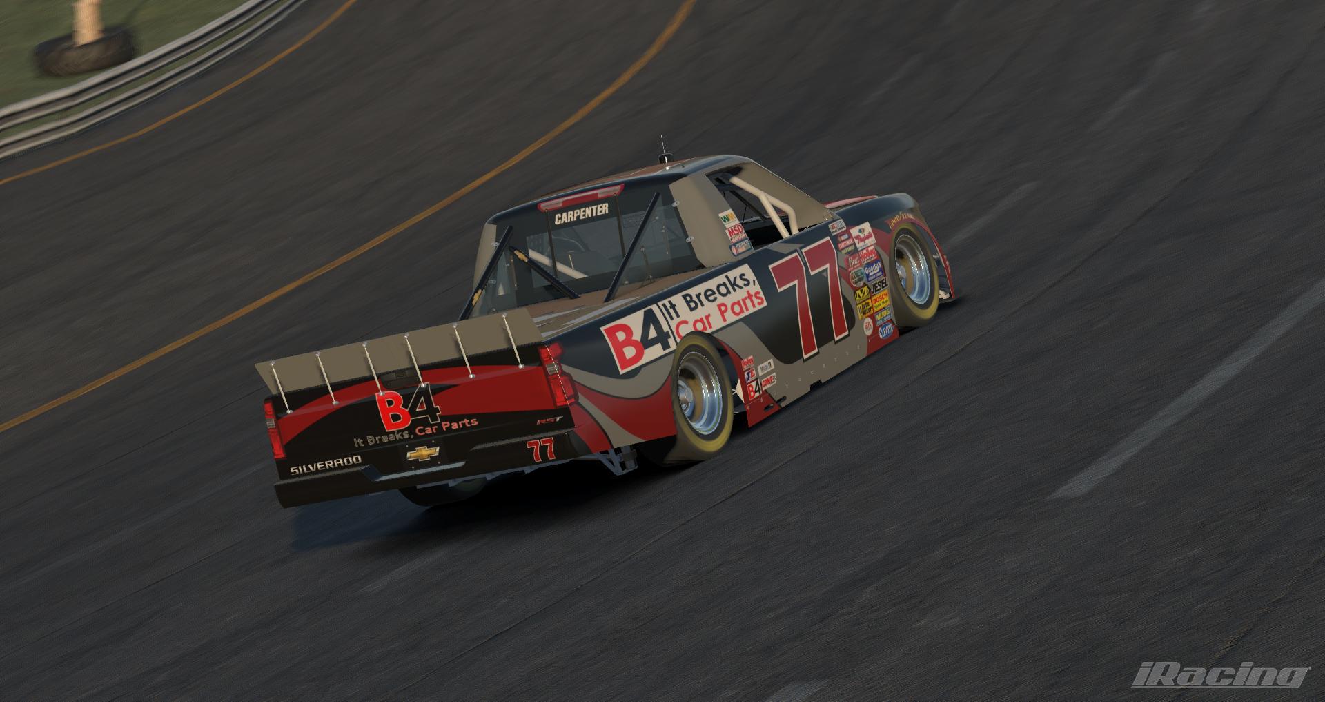 Preview of Nascar 05 117 B4 Truck Sim Stamp by Kyle Carpenter