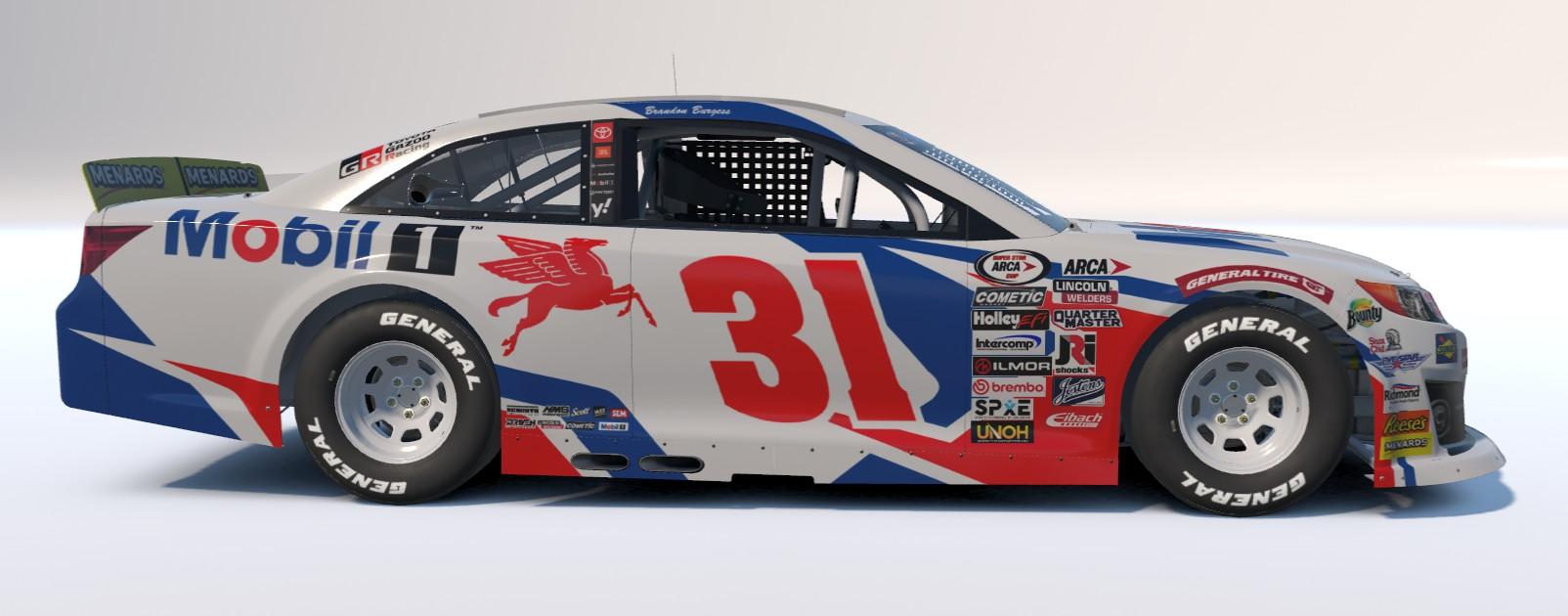 Preview of Brandon Burgess Mobil One Toyota by Jon ME Peterson