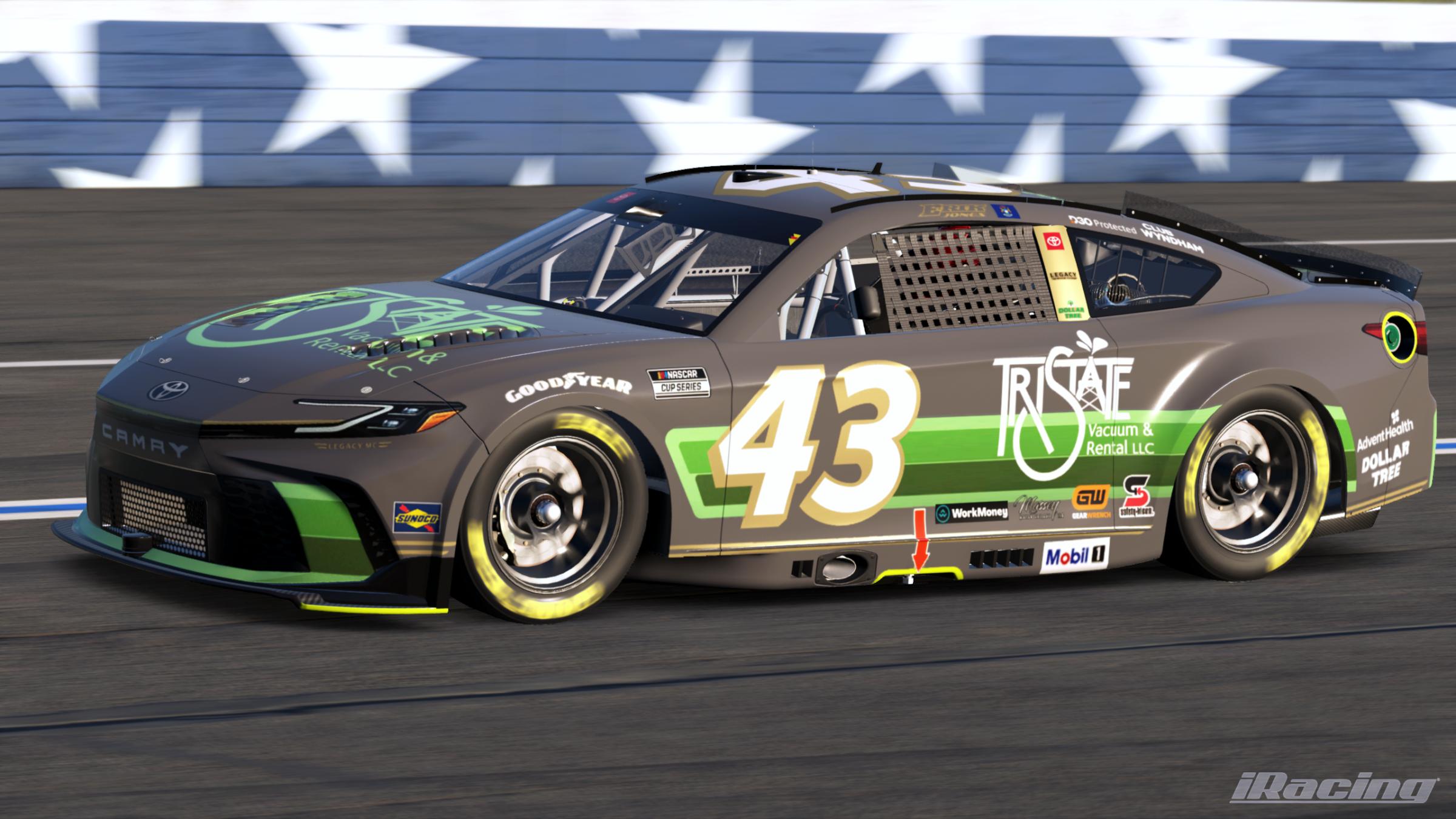 Preview of Erik Jones 2025 TriState (Custom #) by Gary P.