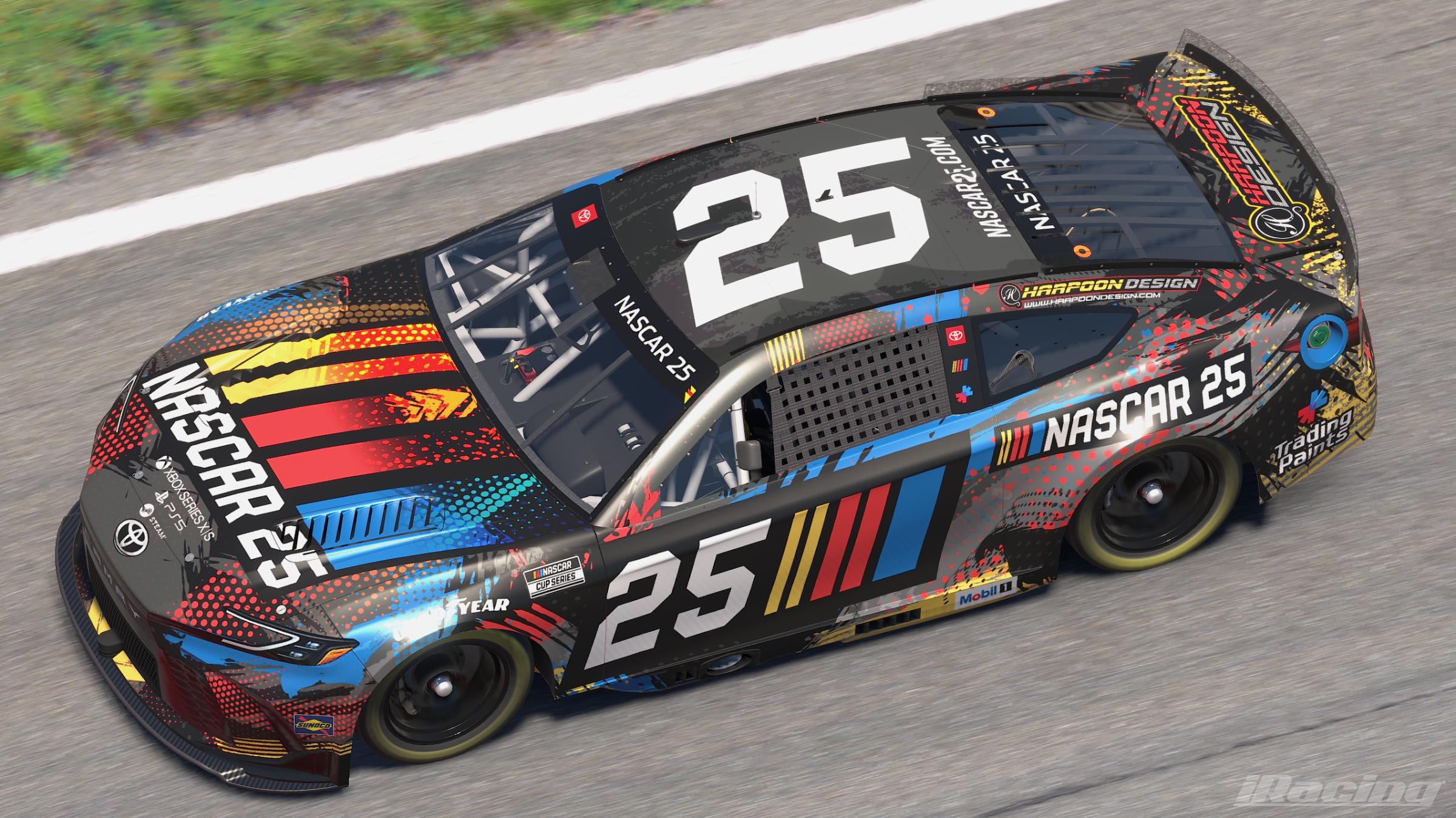Preview of 2025 Toyota Camry Nextgen NASCAR 25 by Brantley Roden