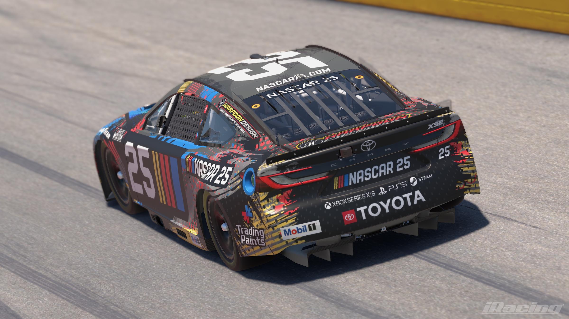 Preview of 2025 Toyota Camry Nextgen NASCAR 25 by Brantley Roden