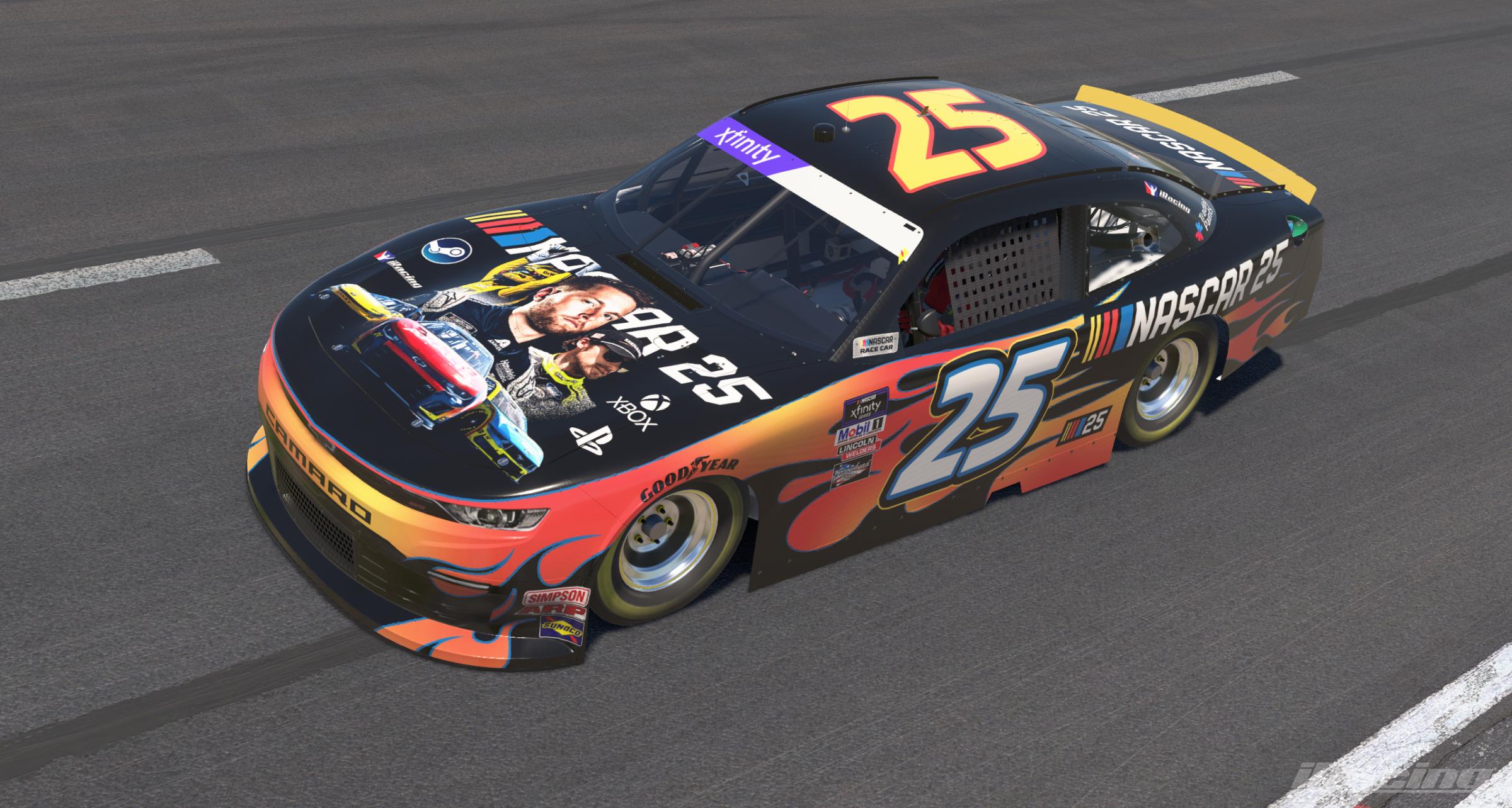 Preview of NASCAR 25 Xfinity Camaro by James Budd