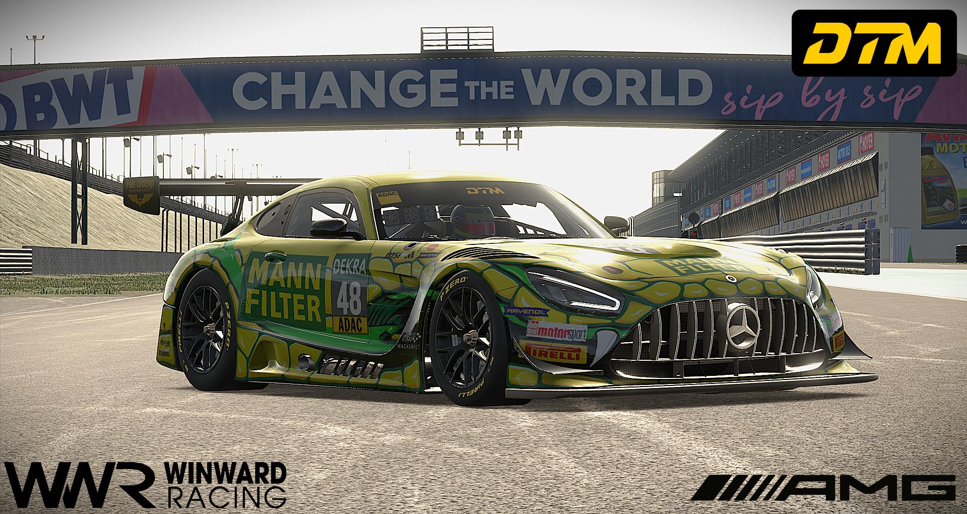 Preview of Winward Racing DTM 2025 Jules Gounon #48 Mercedes AMG GT3 EVO by Dominic Strelow