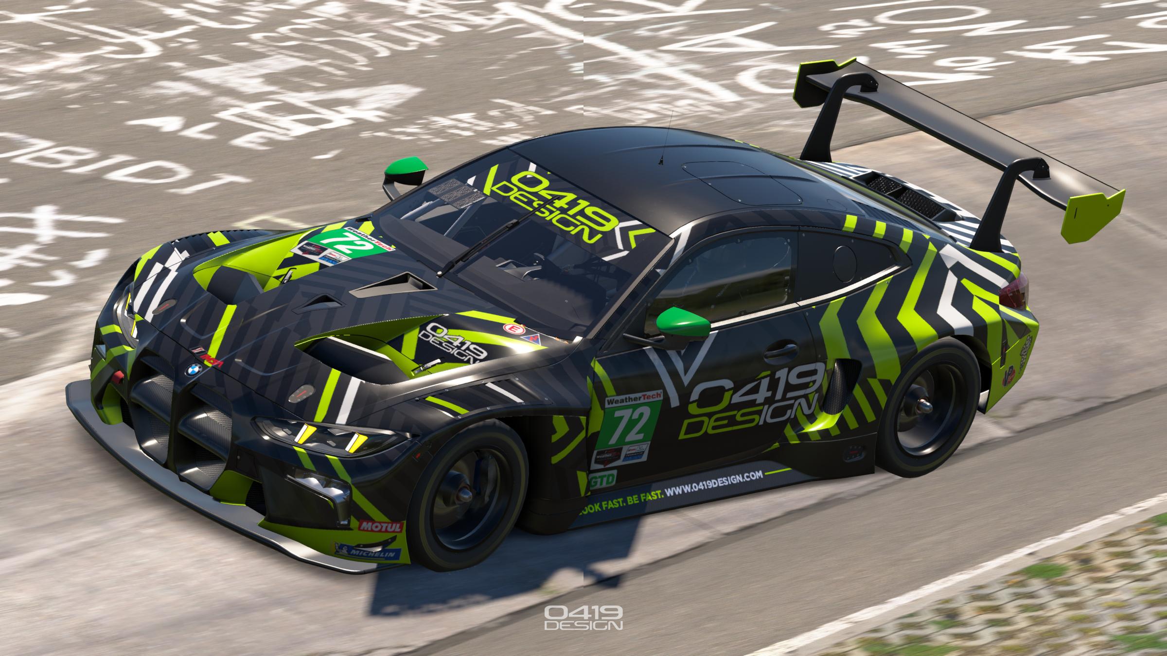 Preview of Dazzler | BMW M4 GT3 EVO by Benjamin Rush