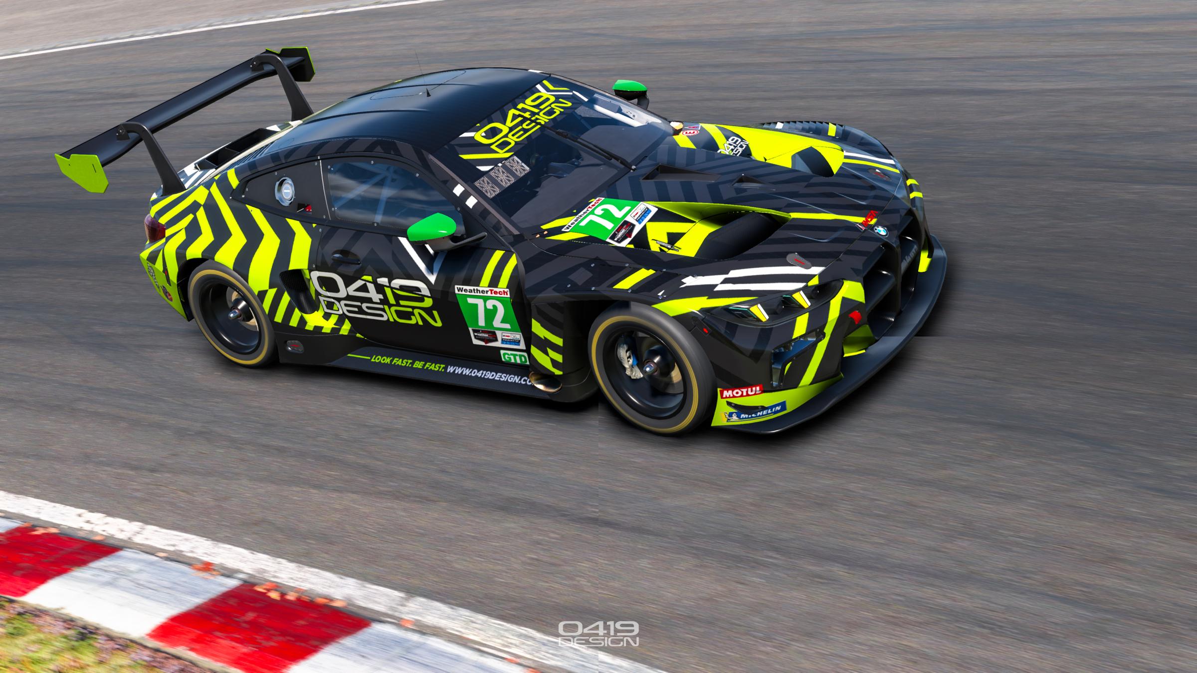 Preview of Dazzler | BMW M4 GT3 EVO by Benjamin Rush