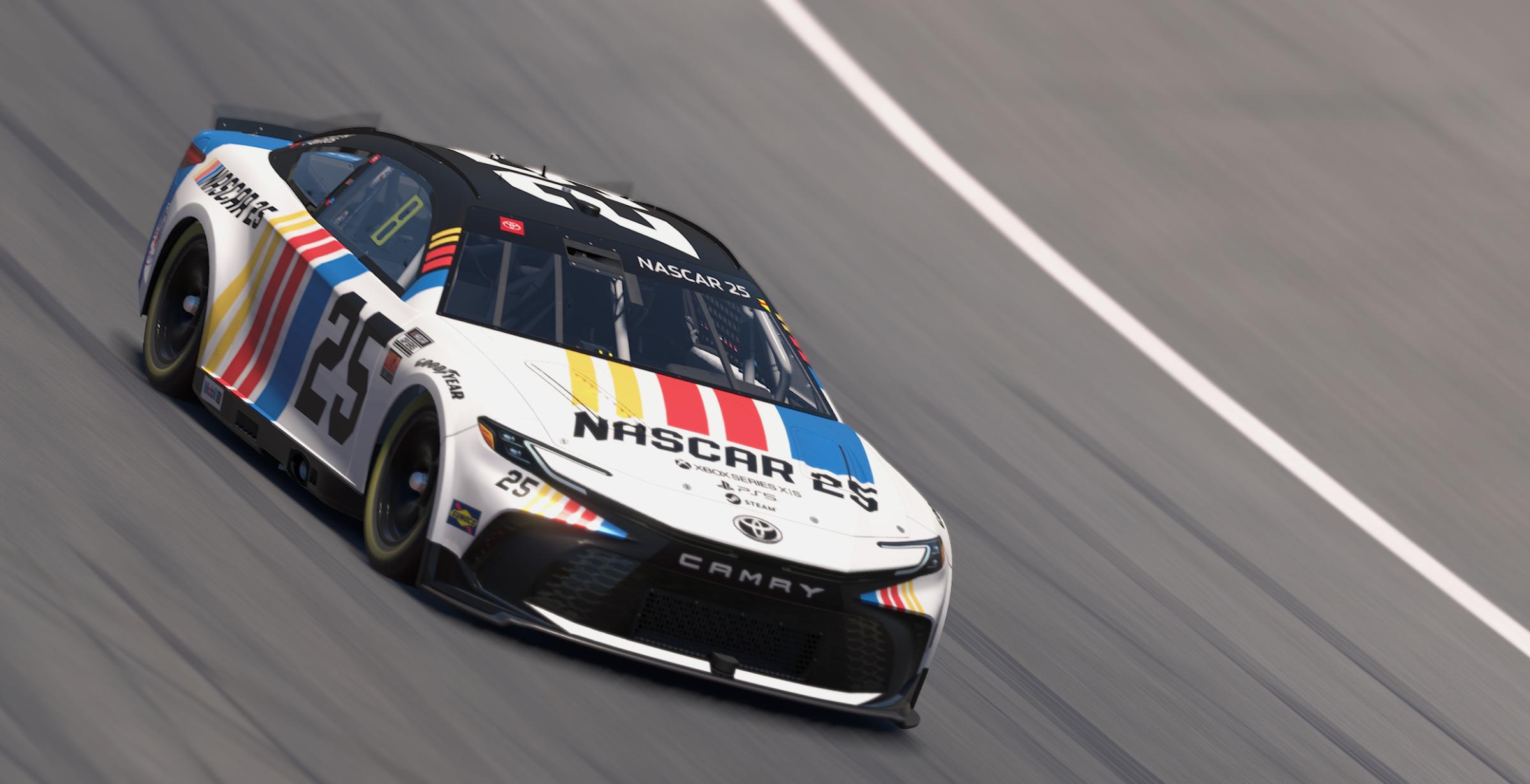 Preview of 2025 Toyota Camry Nextgen NASCAR 25 V2 Light by Brantley Roden