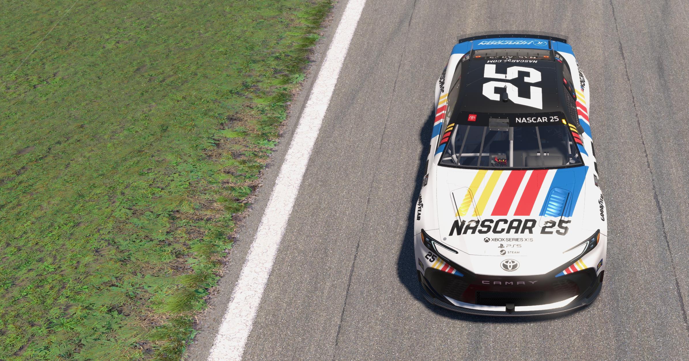 Preview of 2025 Toyota Camry Nextgen NASCAR 25 V2 Light by Brantley Roden
