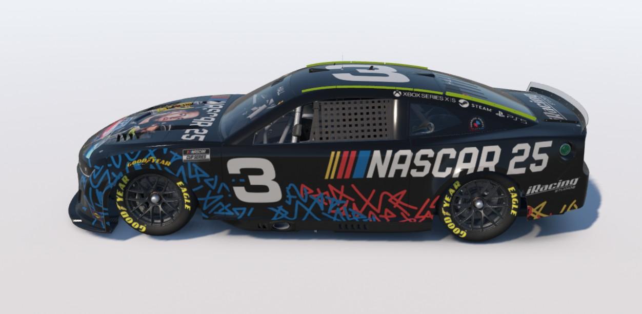 Preview of Nascar 25 Black by Scotty Hall