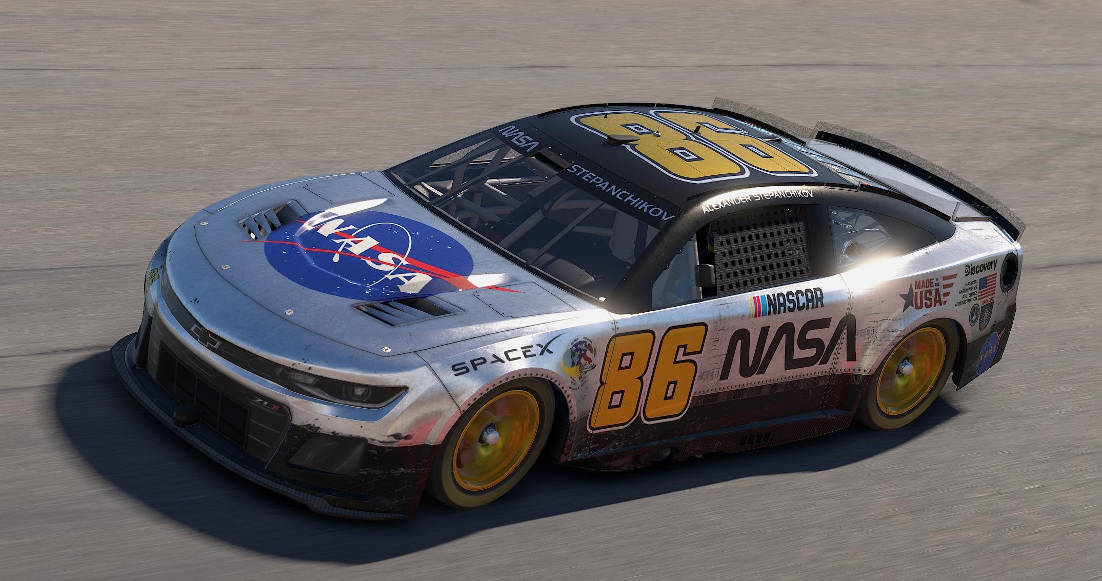 Preview of NASCAR Space Program by Alexander Stepanchikov