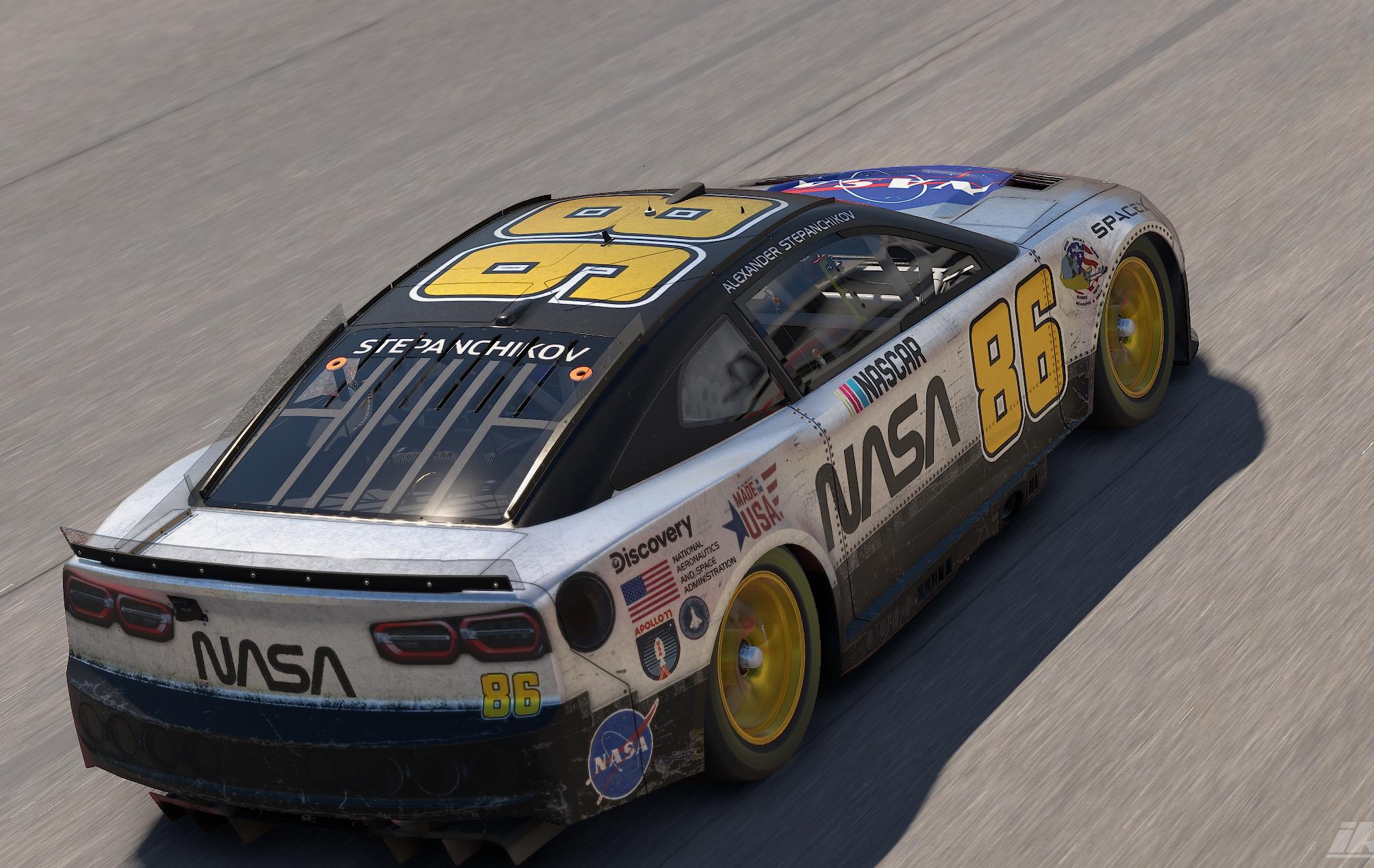 Preview of NASCAR Space Program by Alexander Stepanchikov