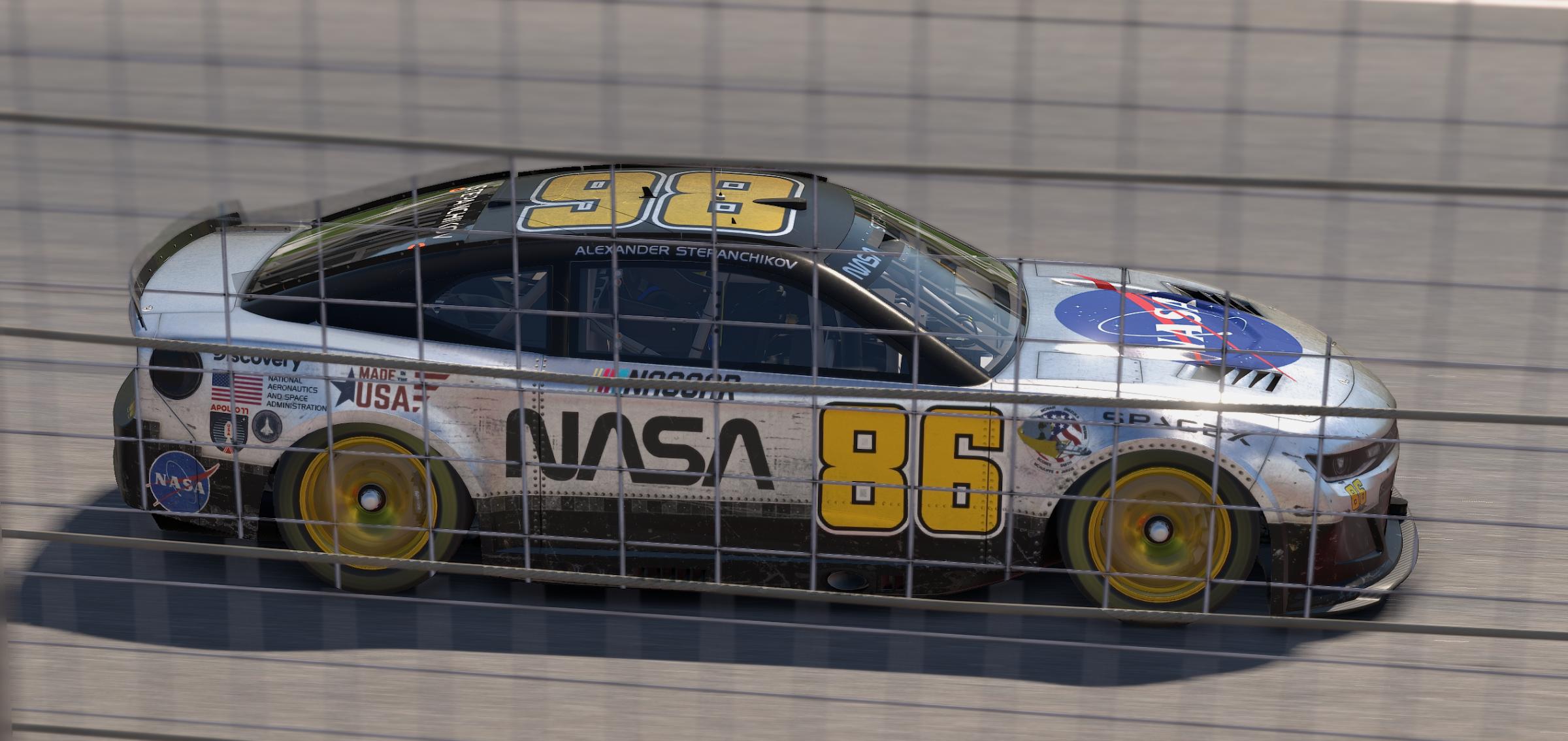 Preview of NASCAR Space Program by Alexander Stepanchikov