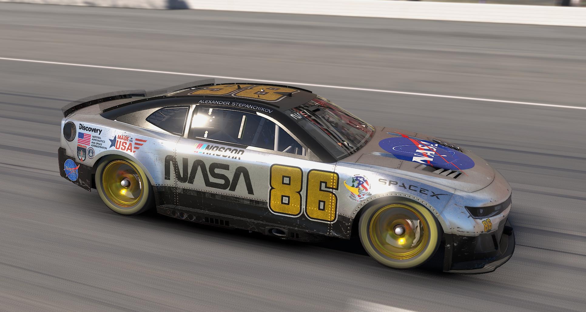 Preview of NASCAR Space Program by Alexander Stepanchikov