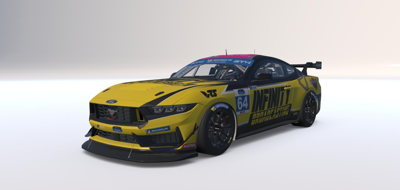 Preview of Infinity Motorsport GT4 Ford Mustang by Hamish Munro