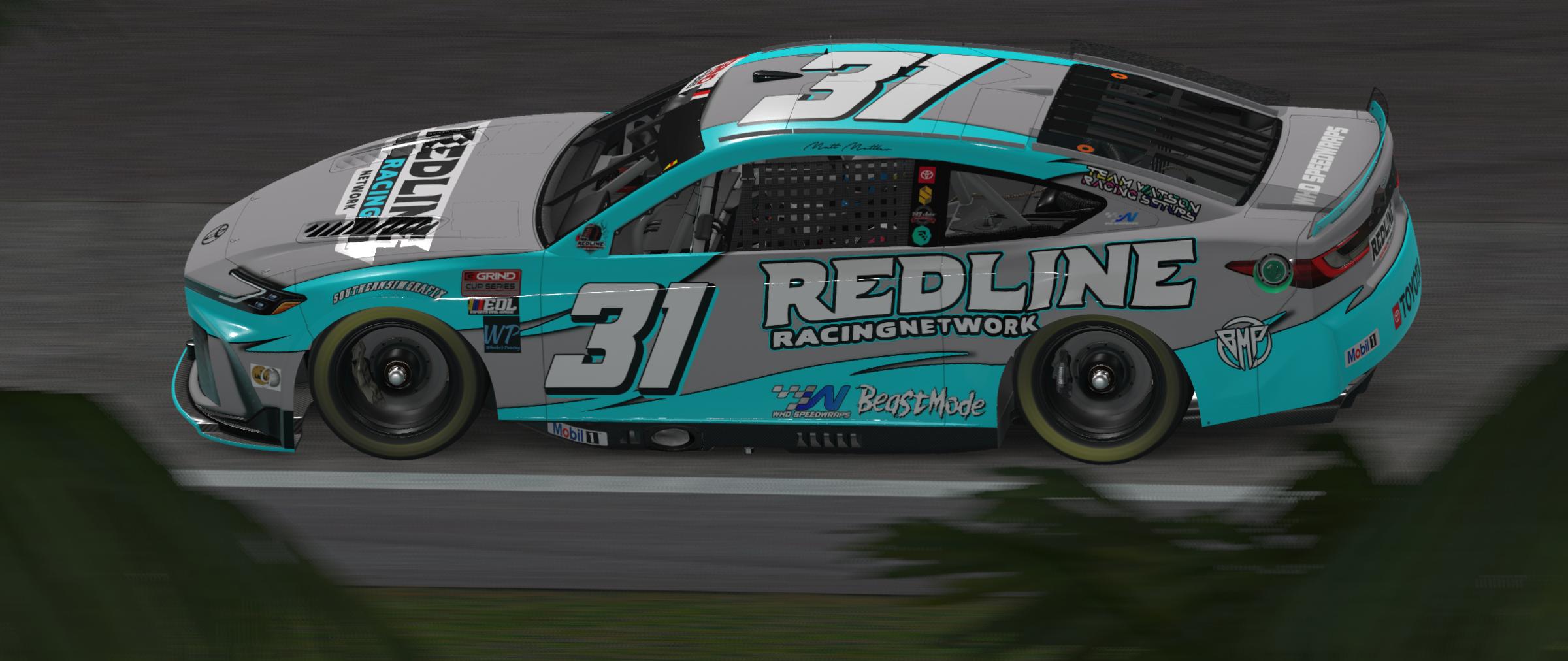 Preview of Blue/Grey Redline Racing Network Toyota Camry by Trey W.