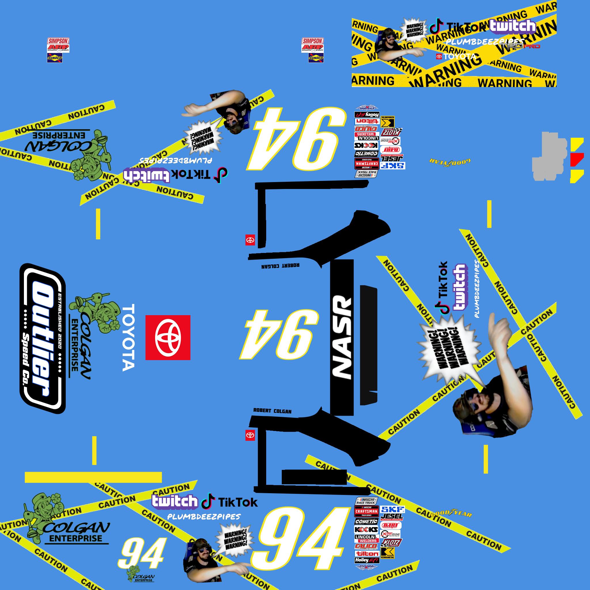 Preview of WARNING LEAGUE PAINT by Robert Colgan