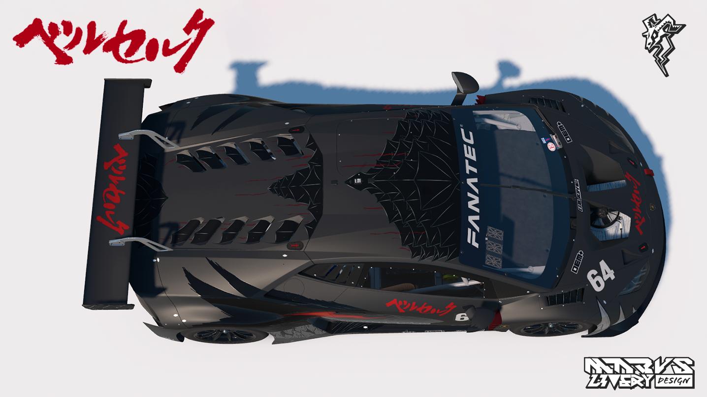 Preview of BERSERK Dark Beast Lamborghini EVO GT3 by Mabus T.