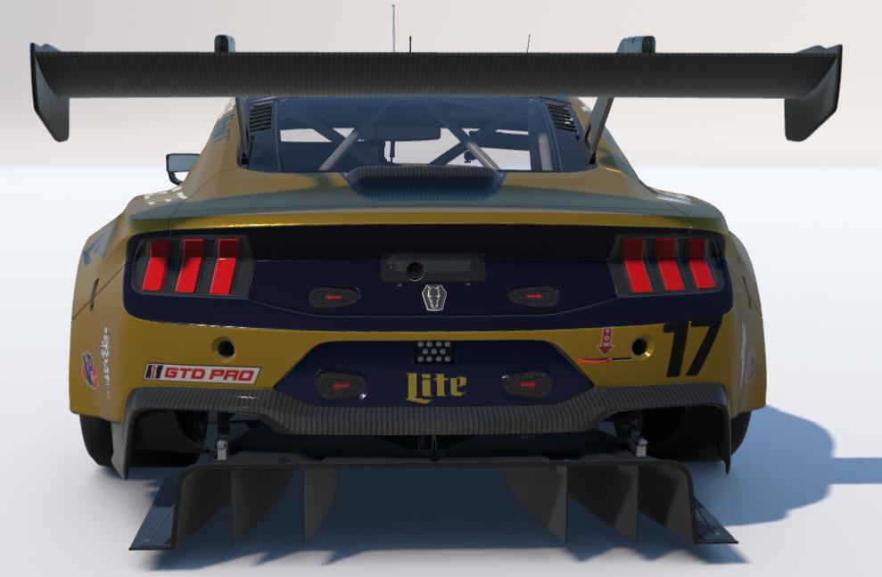 Preview of Miller Lite 50 Years Ford Mustang GT3 by Ronald Lawson2