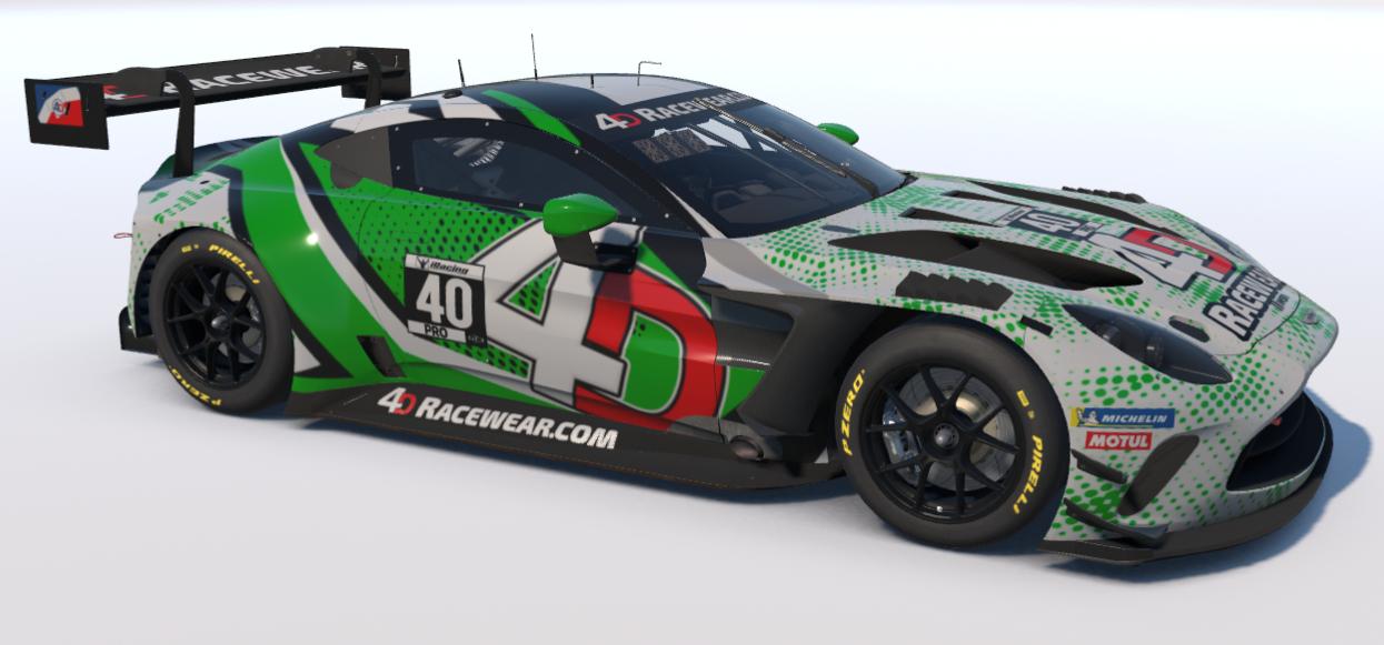 Preview of 4D Astin Martin GT3 Green 2 Dots by Jim H.