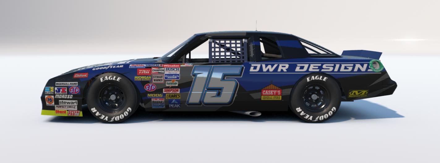 Preview of #15 87 MONTE CARLO DW RACING DESIGNS by Dayton Wheeler
