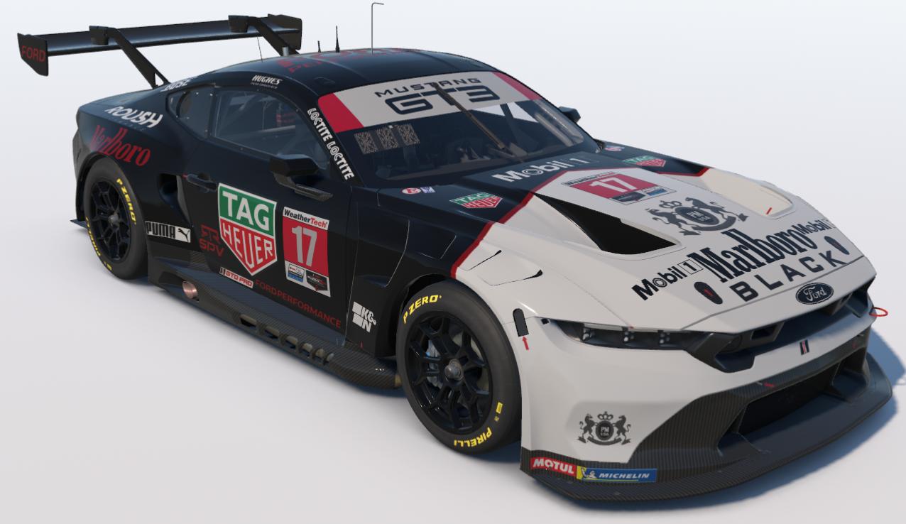 Preview of Marlboro Black Ford Mustang GT3 by Ronald Lawson2