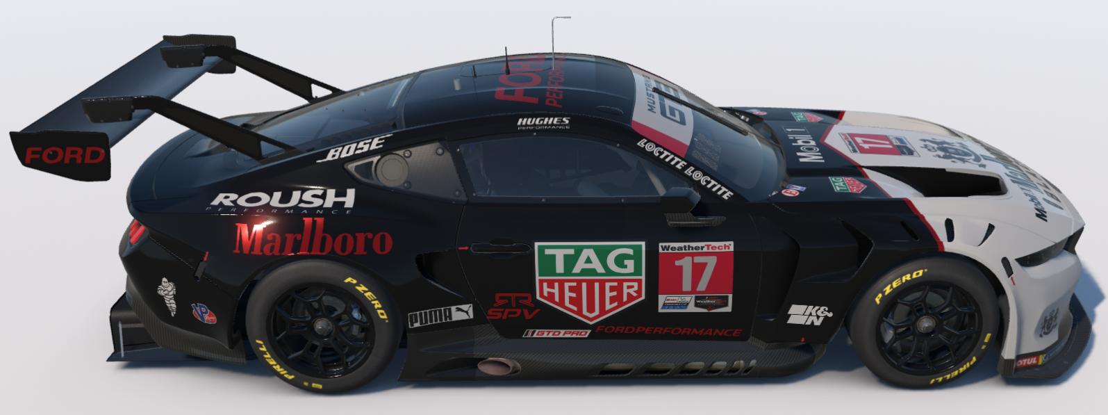 Preview of Marlboro Black Ford Mustang GT3 by Ronald Lawson2