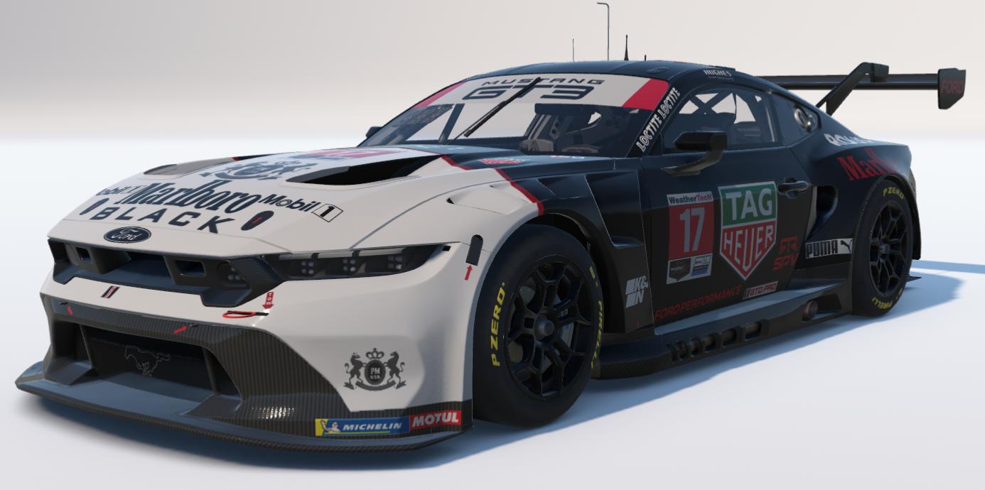 Preview of Marlboro Black Ford Mustang GT3 by Ronald Lawson2