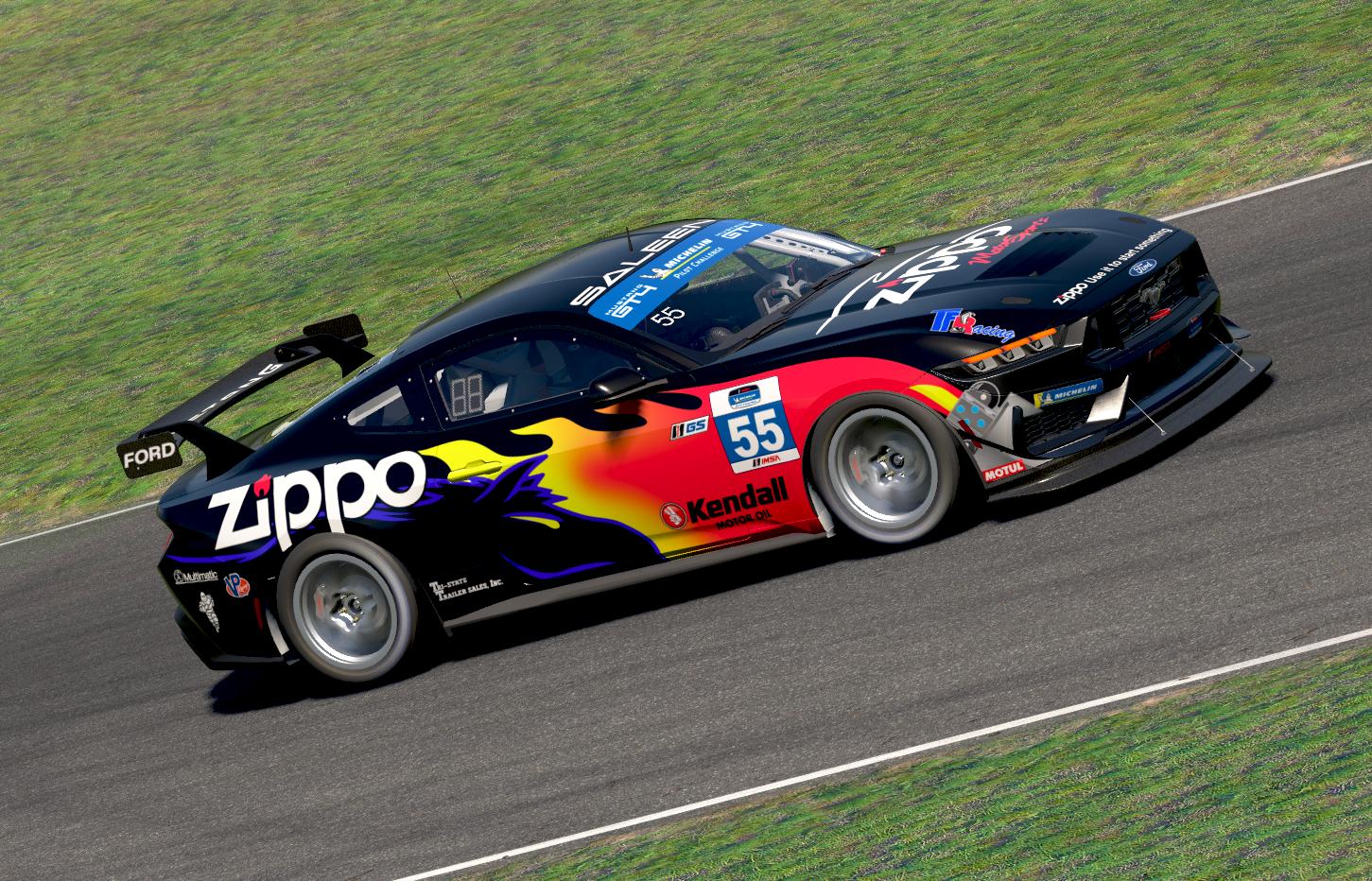 Preview of Zippo Lighters Saleen Mustang 2001 Grand-Am Cup by Tyler Tucker