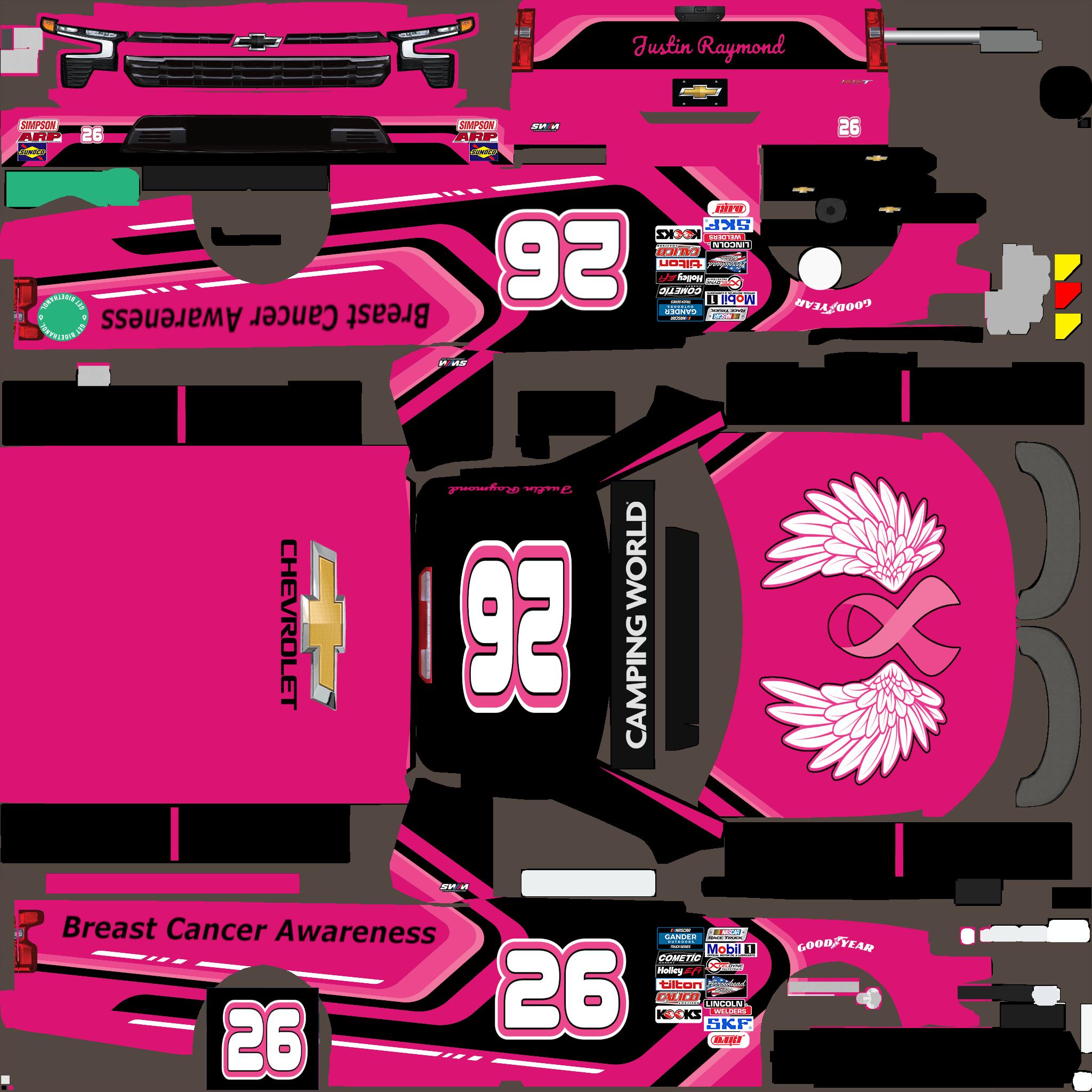 Preview of Breast Cancer Awareness paint by Justin D Raymond
