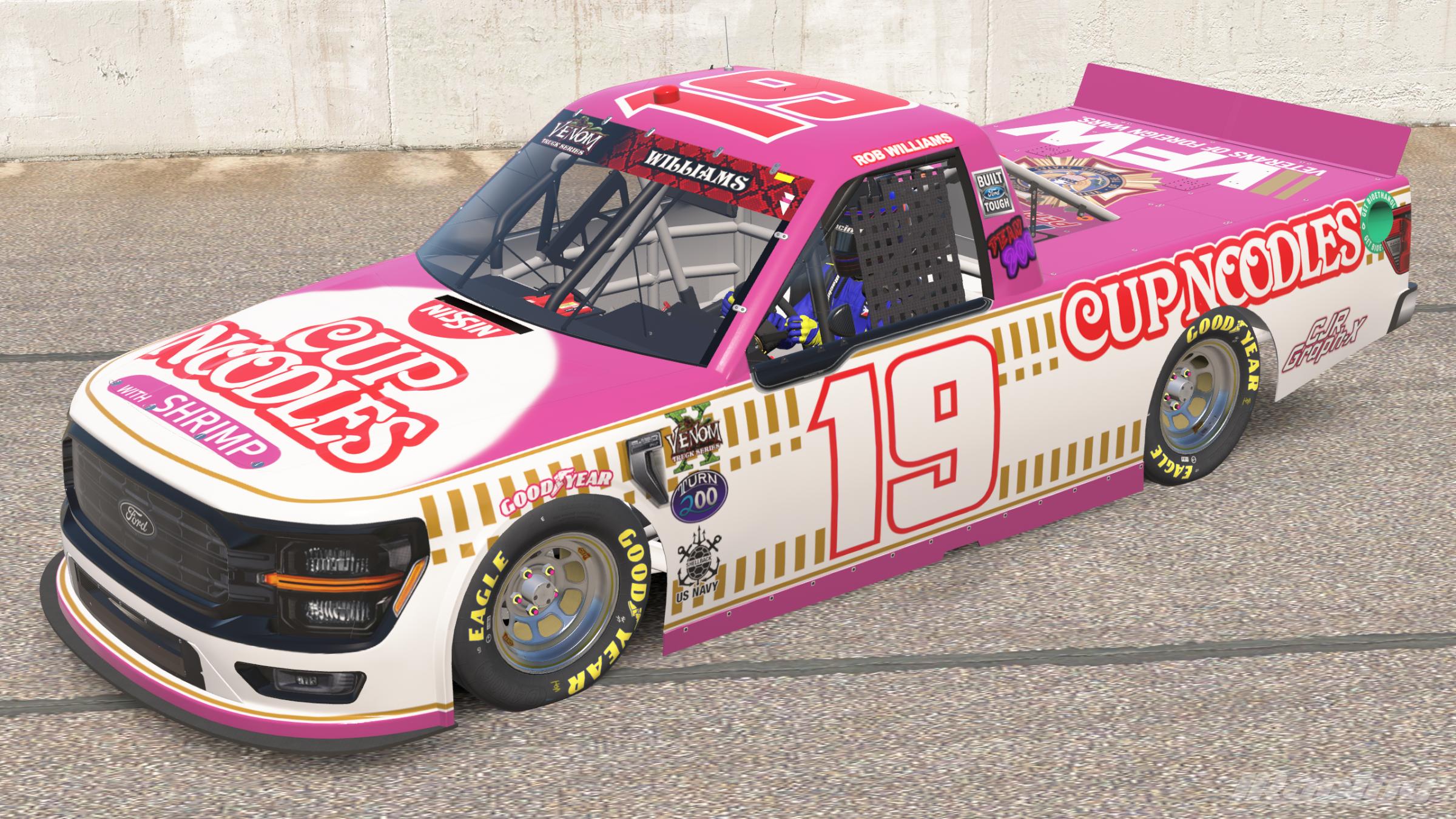 Preview of Rob Williams Cup Noodles Shrimp F 150 Venom Season 10 Custom #19 by Corey Rutherford