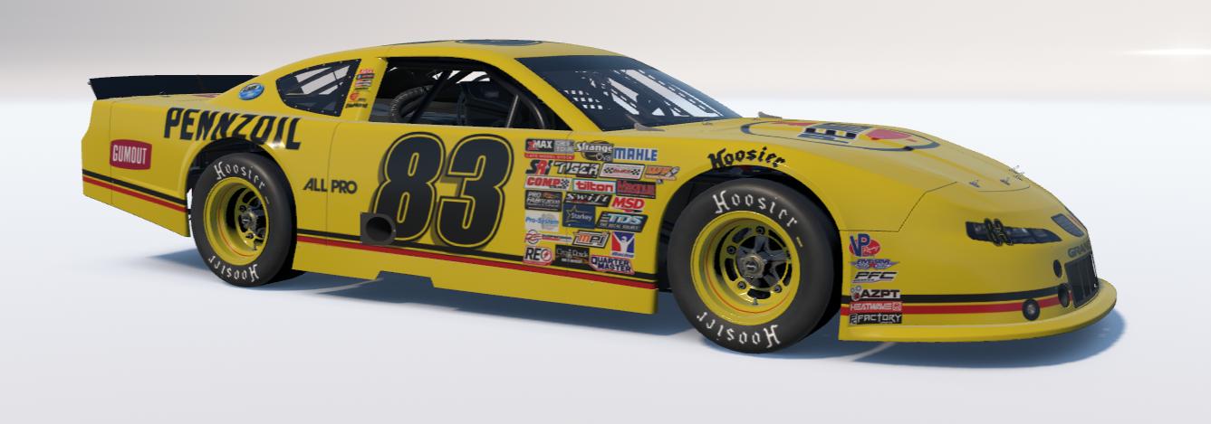 Preview of Michael Waltrip Pennzoil retro Pontiac Grand Prix  by John D Wyatt