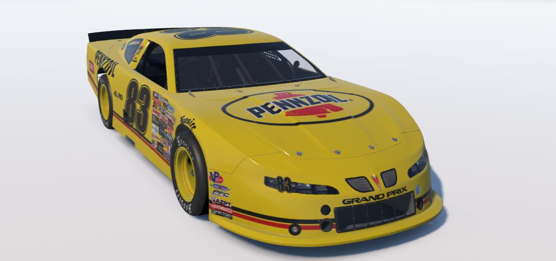 Preview of Michael Waltrip Pennzoil retro Pontiac Grand Prix  by John D Wyatt