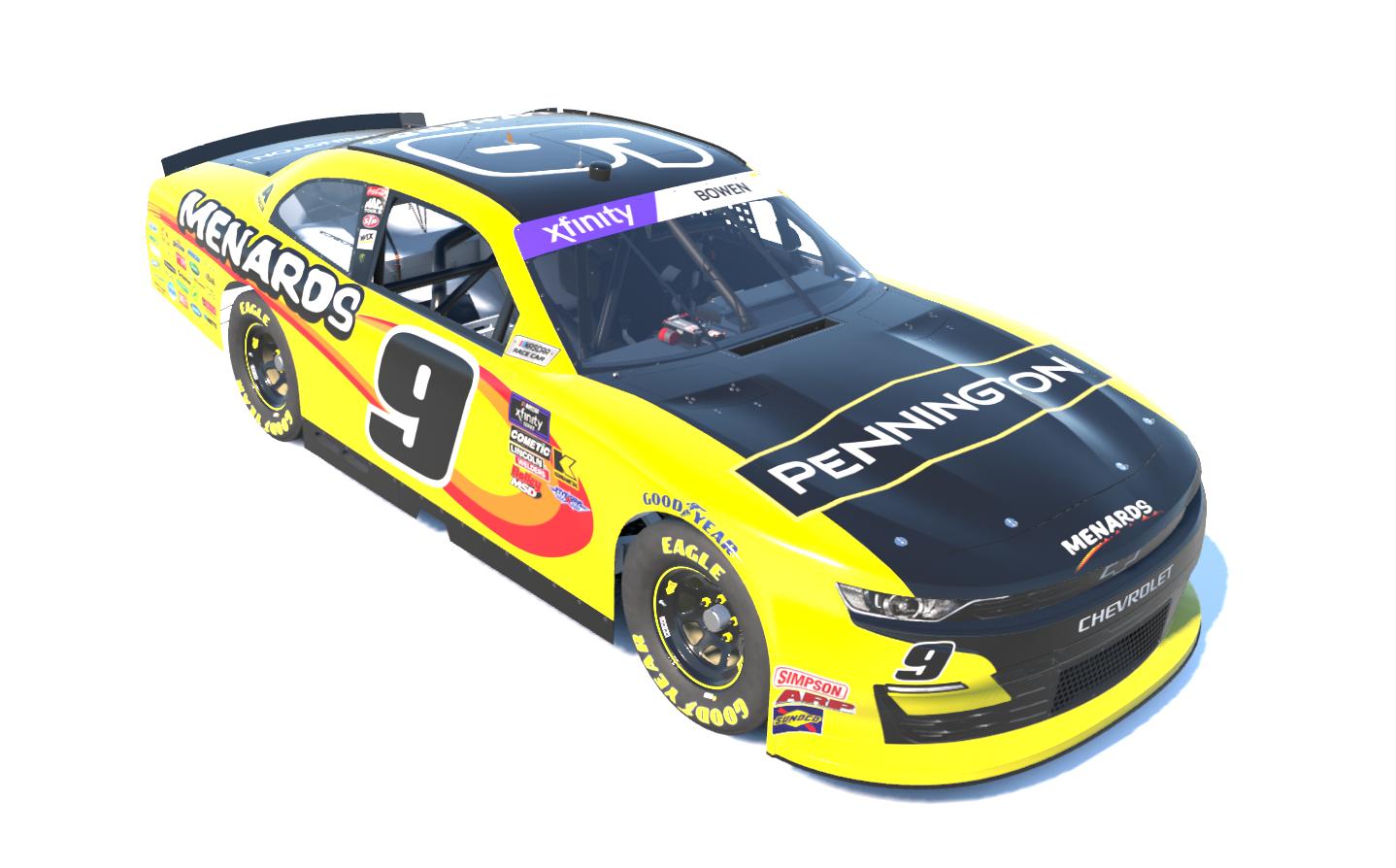 Preview of 2024 Pennington/Menards #9 by Jacob M Bowen