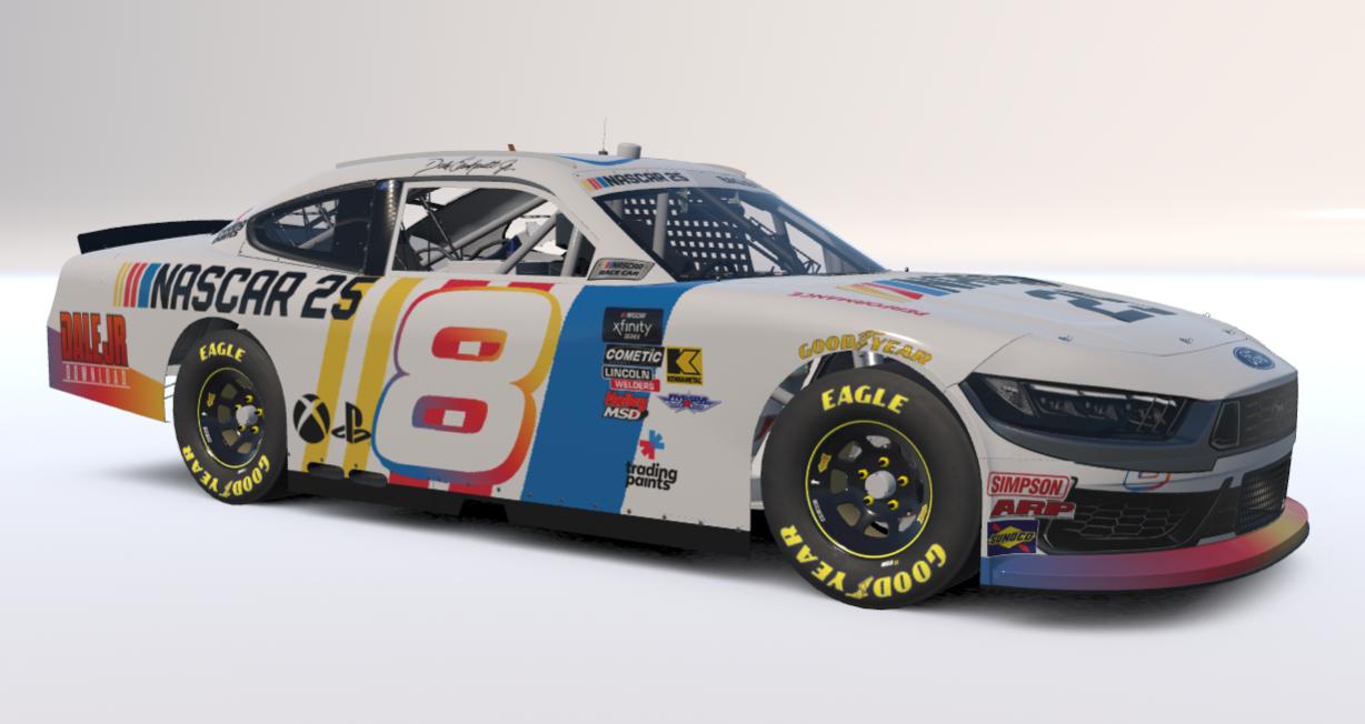 Preview of Dale Jr. NASCAR 25 Fantasy Scheme by Miles Bagley