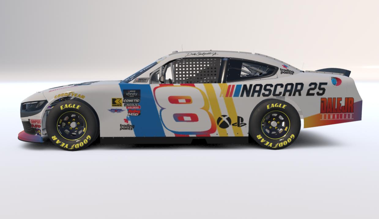 Preview of Dale Jr. NASCAR 25 Fantasy Scheme by Miles Bagley