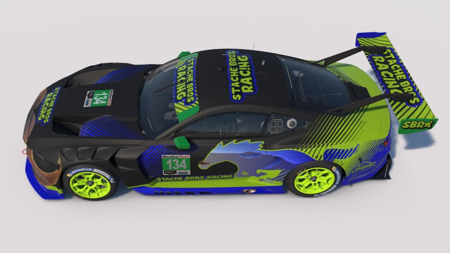 Preview of IMSA GTD Stache Bros Racing Ford Mustang GT3 by Mike Lofquist2