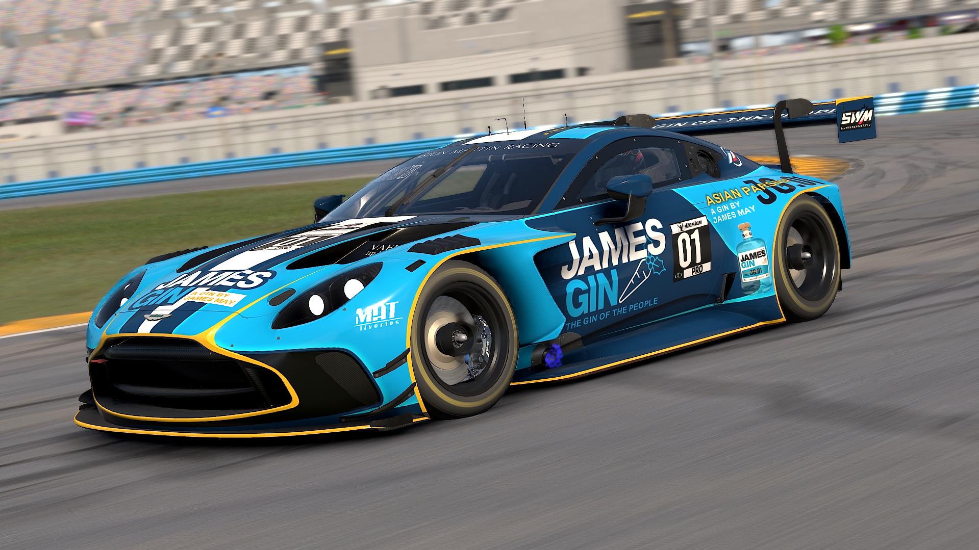 Preview of James Gin Aston Martin Vantage GT3 Evo by Matthew A Tomelleri