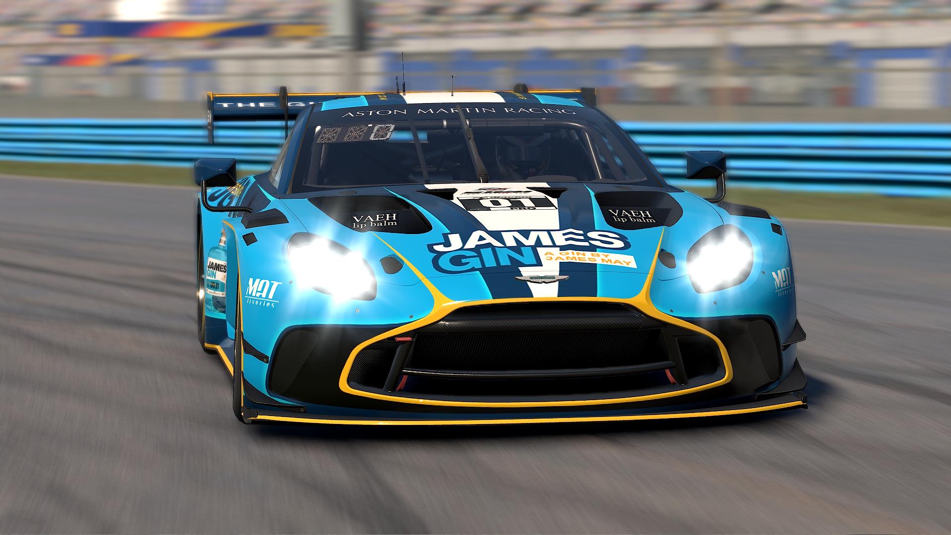 Preview of James Gin Aston Martin Vantage GT3 Evo by Matthew A Tomelleri