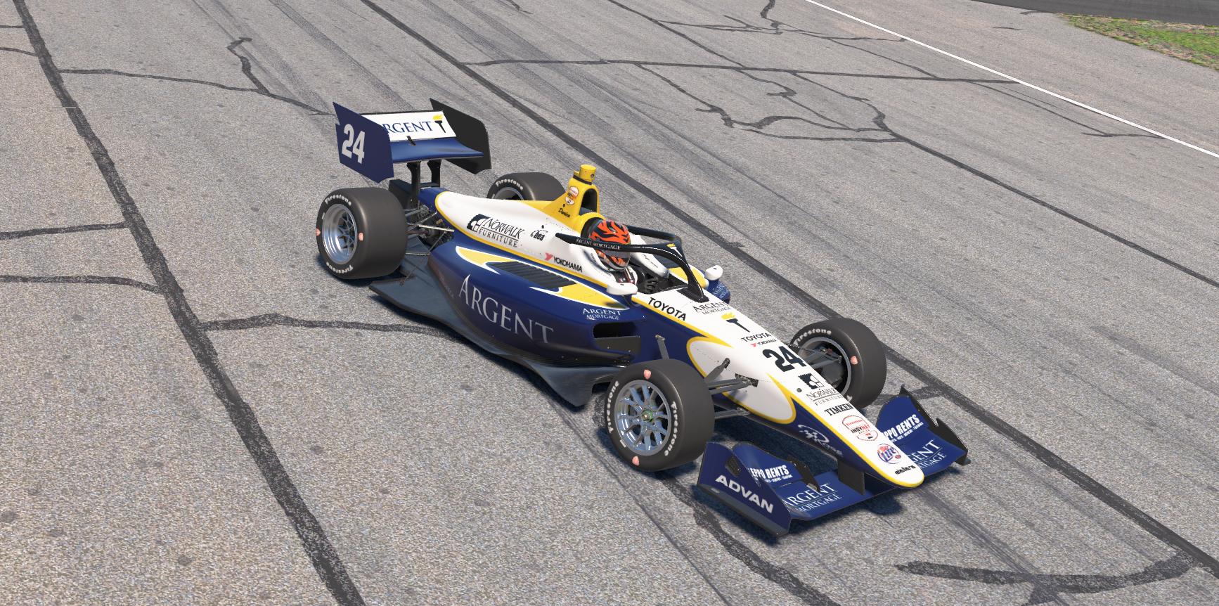 Preview of Danica Patrick - Argent Toyota Atlantic by Jaxson Albin