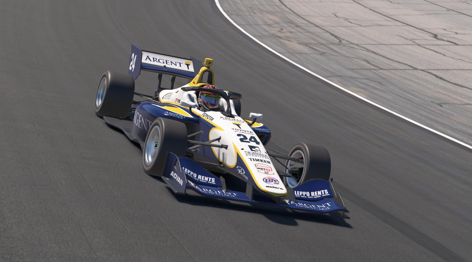 Preview of Danica Patrick - Argent Toyota Atlantic by Jaxson Albin