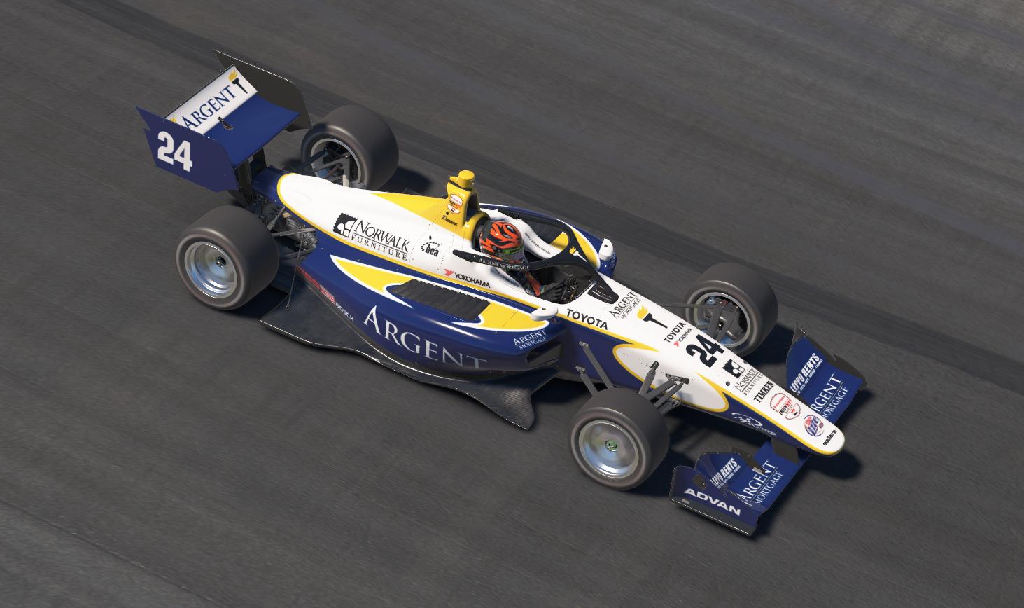 Preview of Danica Patrick - Argent Toyota Atlantic by Jaxson Albin