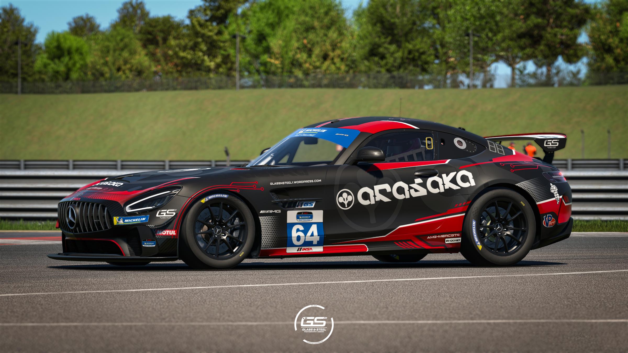Preview of Arasaka Corporation Mercedes-AMG GT4 by Jason C Lin