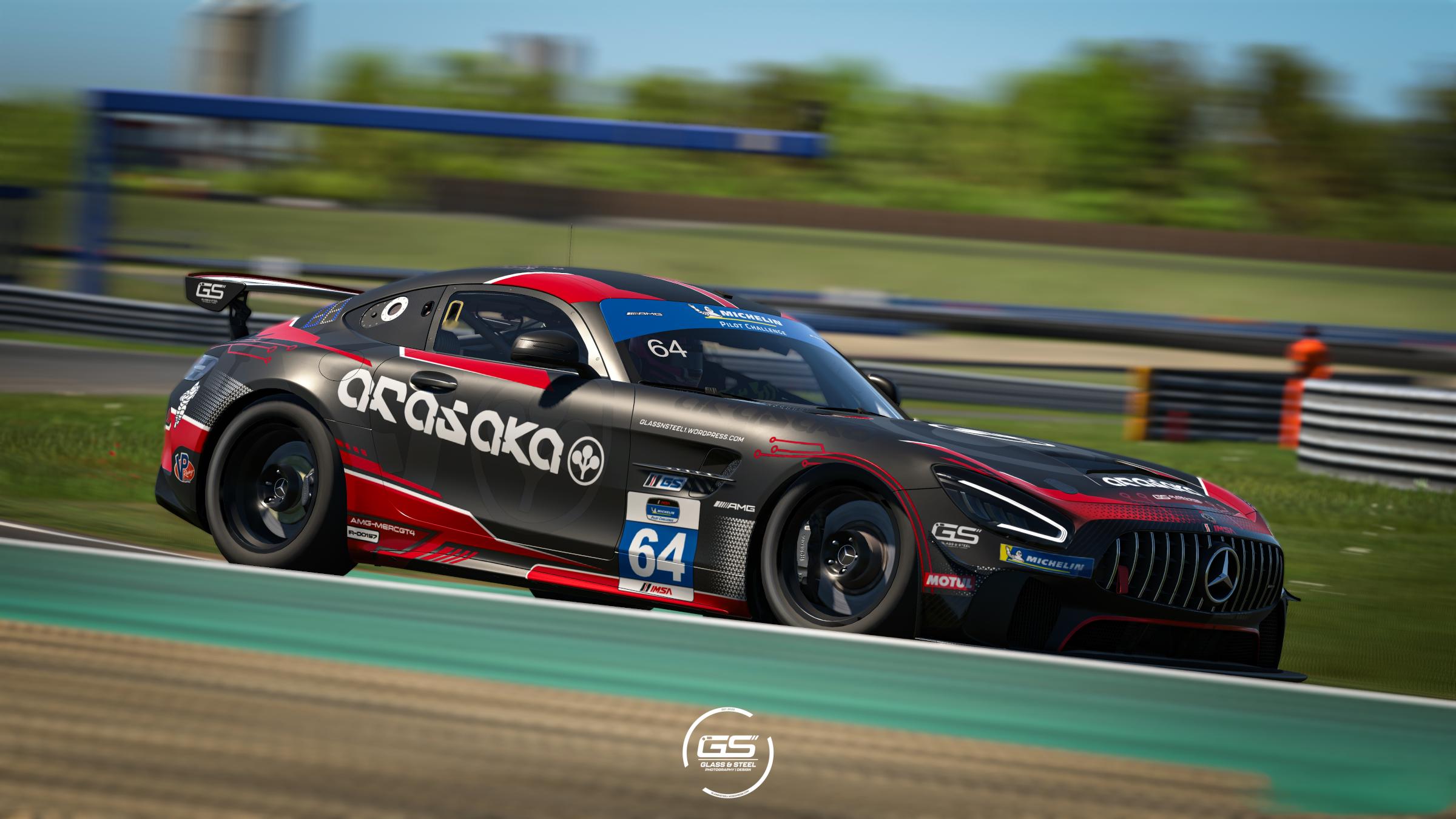 Preview of Arasaka Corporation Mercedes-AMG GT4 by Jason C Lin